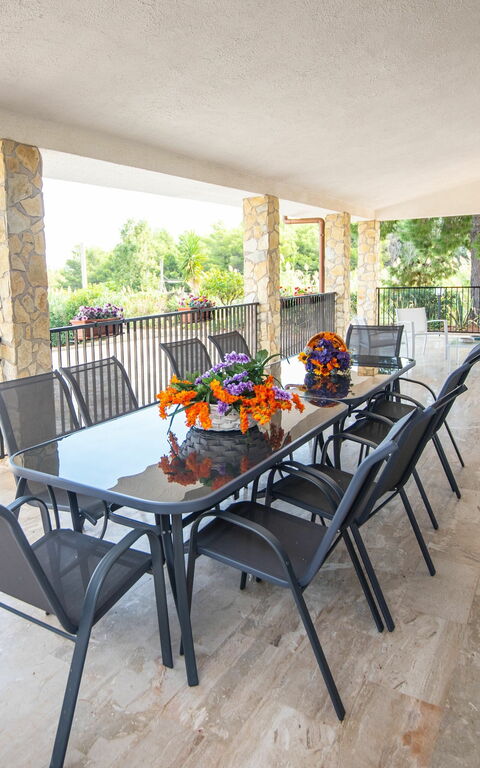 Villa Contrada: Balkong / terrass / uteplats