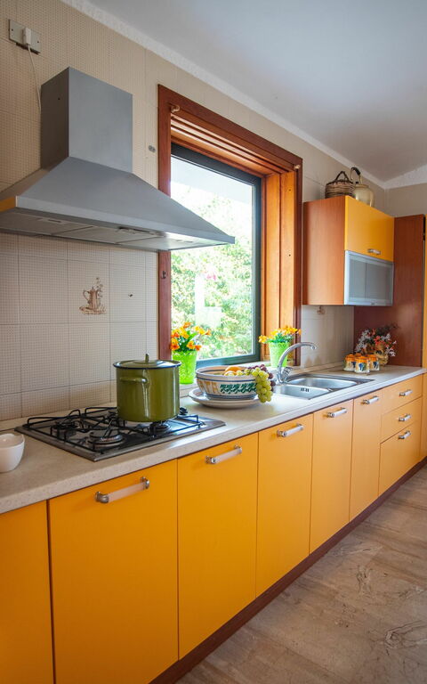 Villa Contrada: Kök