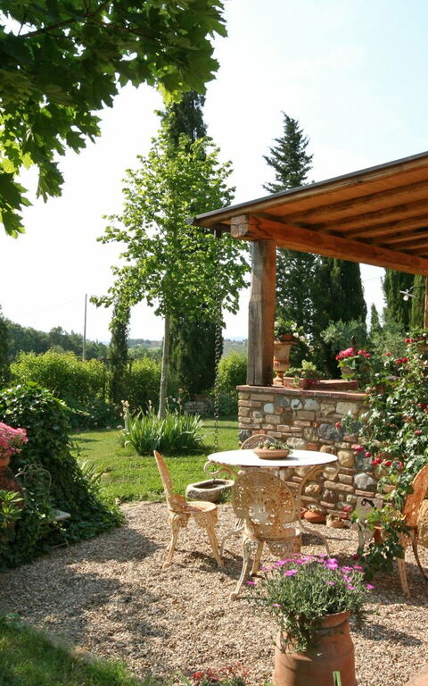 Casa Cipressi: Exteriör, Trädgård, Utomhus