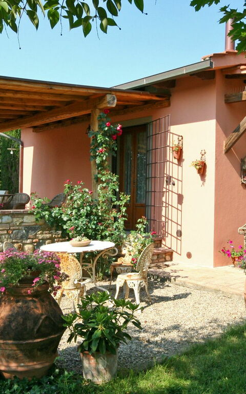 Casa Cipressi: Balkong / terrass / uteplats, Exteriör, Trädgård, Utomhus