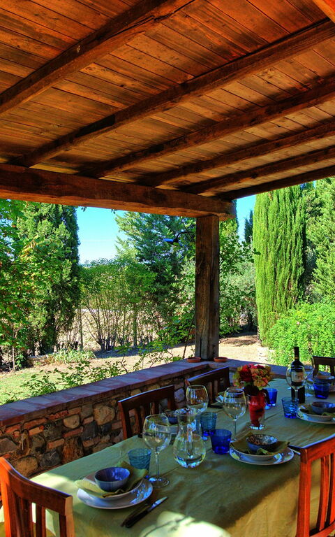 Casa Cipressi: Utomhus