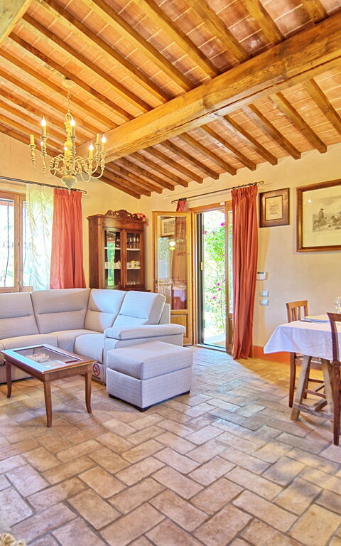 Casa Cipressi: Lunchrum, Vardagsrum