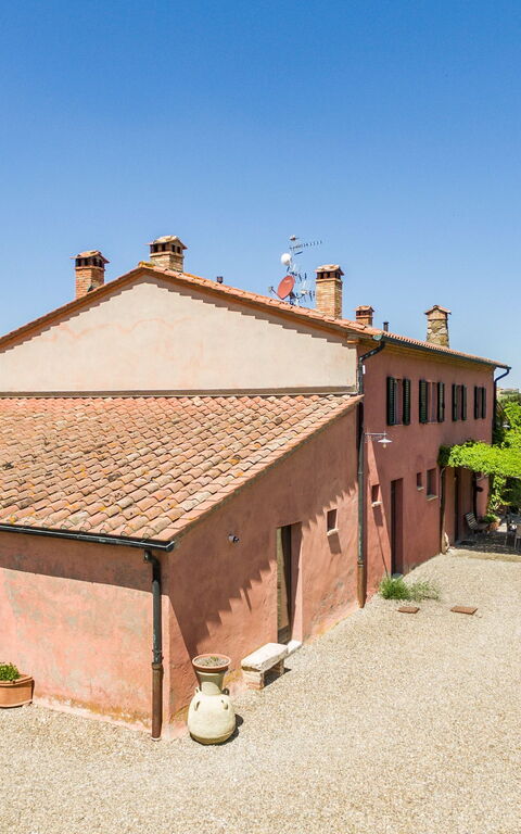 Villa Castiglione: Exteriör, Utomhus