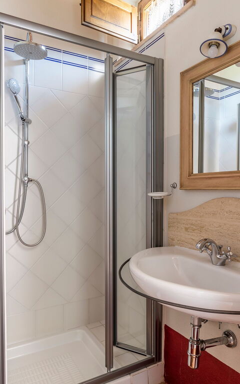 Villa Castiglione: Badrum