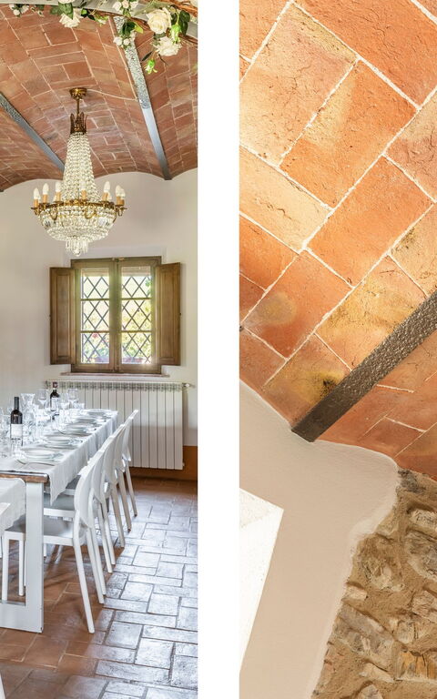 Villa Castiglione: Lunchrum