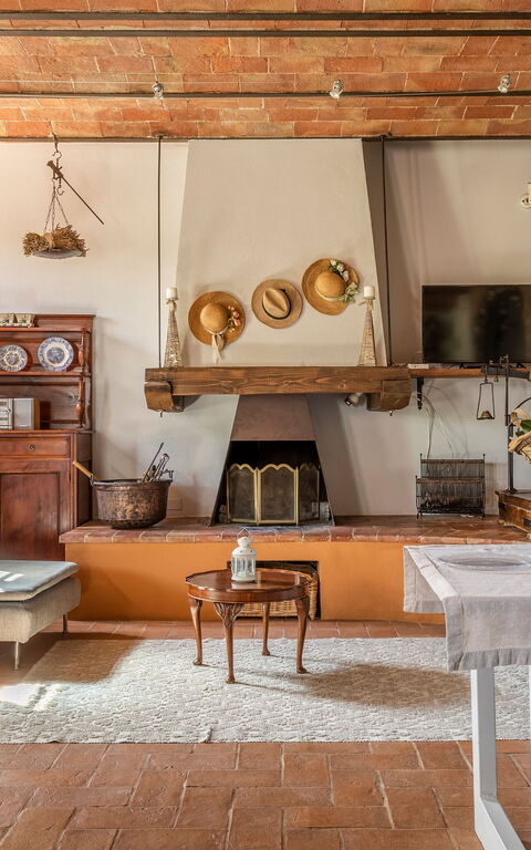 Villa Castiglione: Lunchrum, Vardagsrum