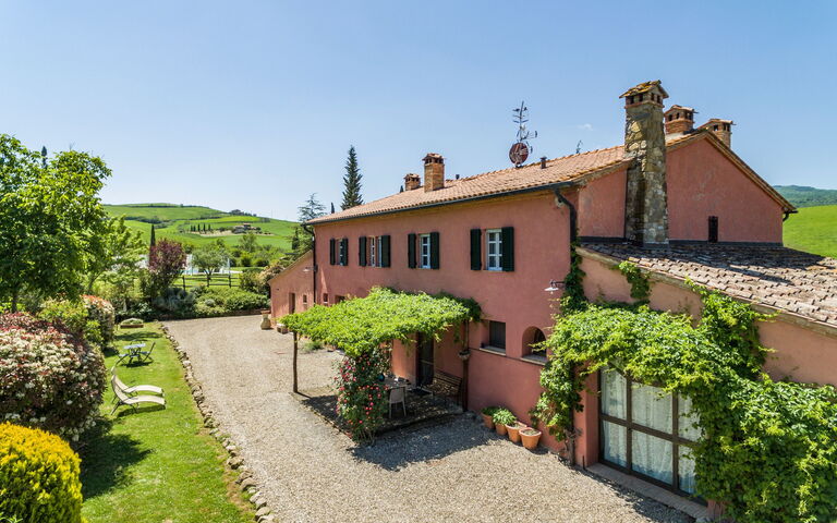 Villa Castiglione: Exteriör, Utomhus