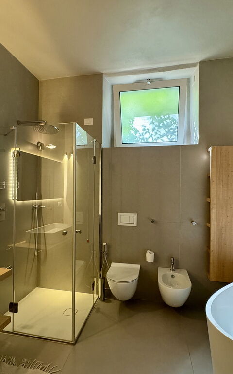 Villa Le Murate: Badrum