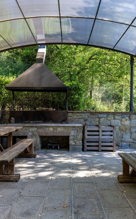 Villa Casentino: Balkong / terrass / uteplats