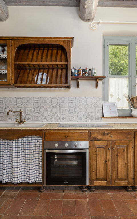 Villa Casentino: Kök