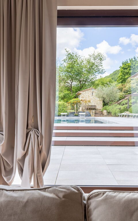 Villa Casentino: Vardagsrum