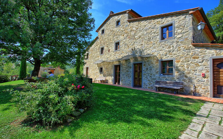 Villa Casentino: slå samman, Trädgård, Utomhus