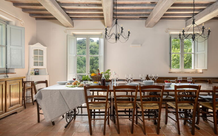 Villa Casentino: Lunchrum