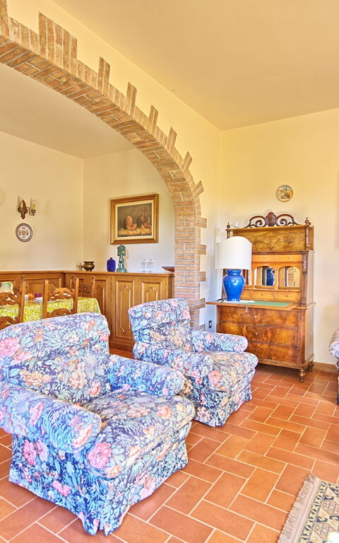 Casale Ambra: Lunchrum, Vardagsrum