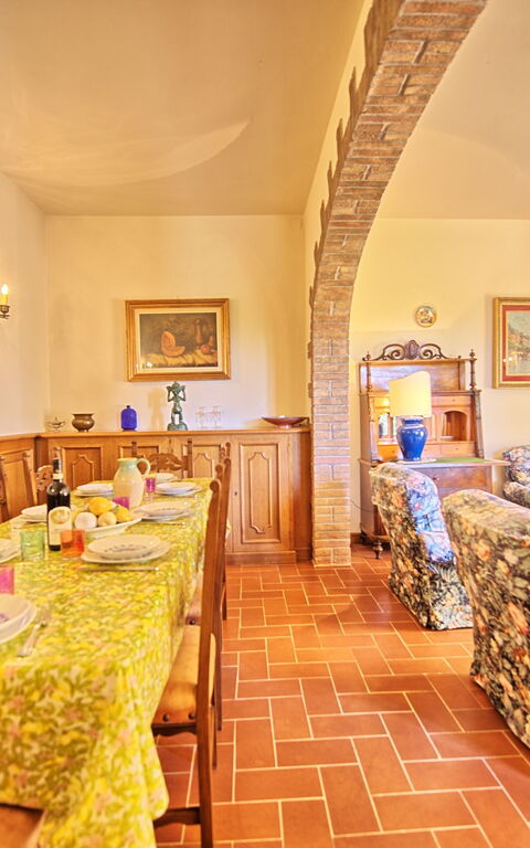 Casale Ambra: Lunchrum, Vardagsrum