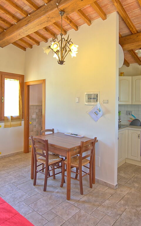 Villa Roberto: Kök, Lunchrum, Vardagsrum