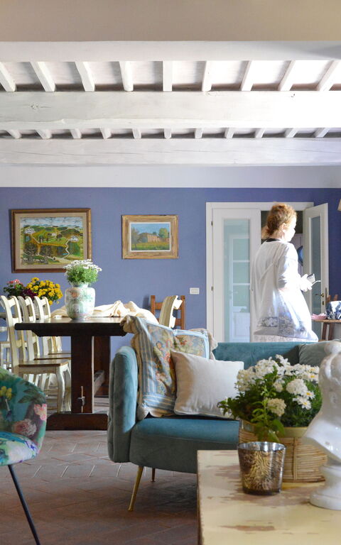 Villa Marginone: Vardagsrum