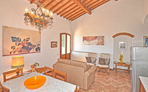 Semesterboende Vittoriana 4: Kök, Lunchrum, Vardagsrum