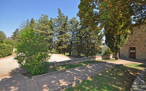 Semesterboende Tenuta 5: Trädgård