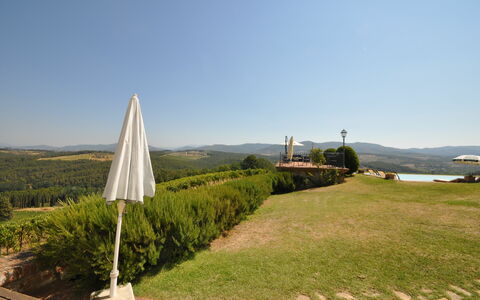 Semesterboende Tenuta 5: Trädgård