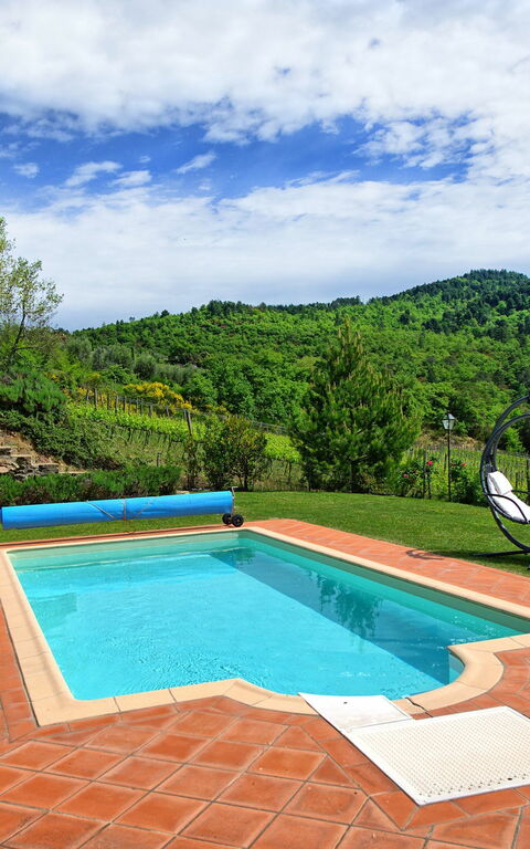 Villa Barbischio: slå samman, Trädgård