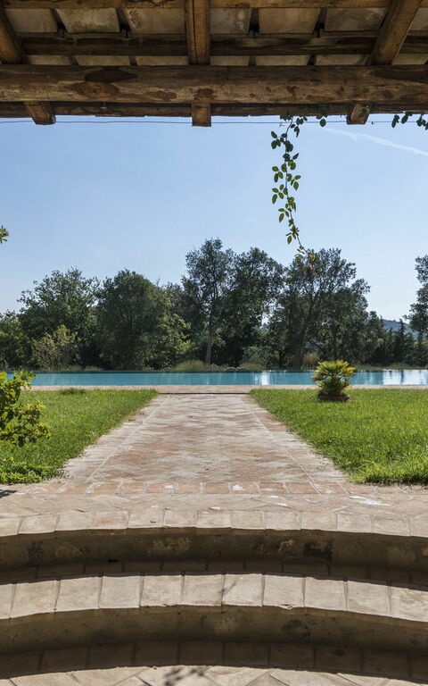 Villa Vittorio: Trädgård