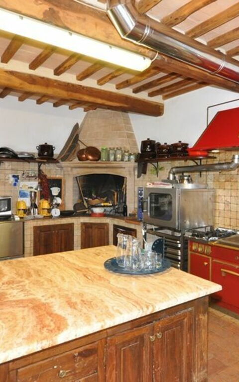 Villa Vittorio: Kök, Lunchrum