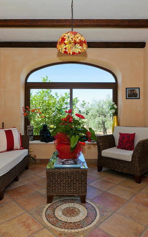 Villa Oasi: Vardagsrum