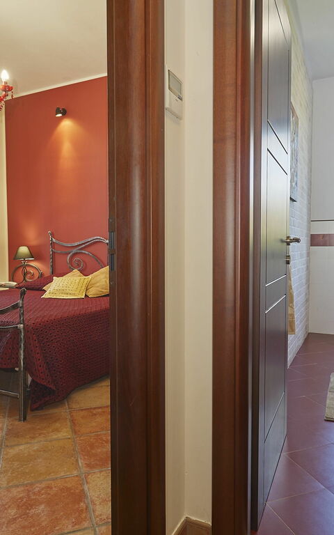 Villa Oasi: Badrum, sovrum