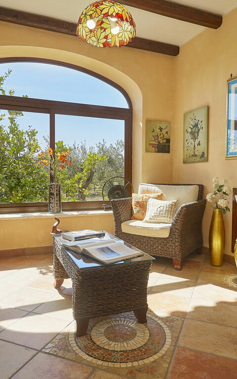 Villa Oasi: Vardagsrum