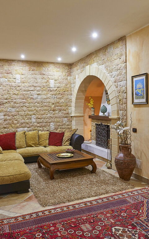 Villa Oasi: Vardagsrum