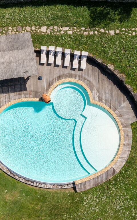 Villa Ferdinando: slå samman, Utomhus, Visningar