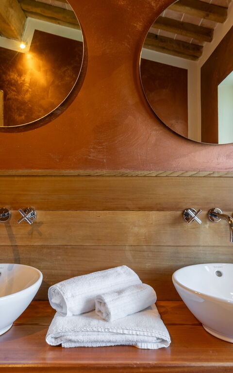 Villa Ferdinando: Badrum