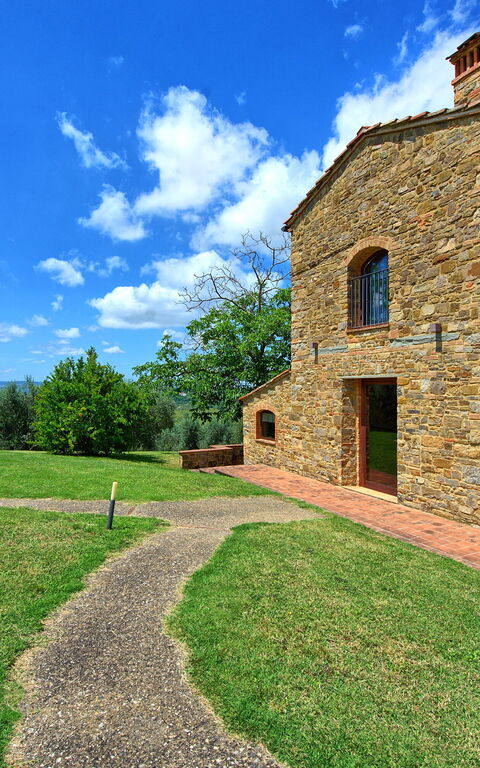 Villa Ferdinando: Exteriör, Sommar, Trädgård