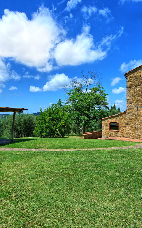 Villa Ferdinando: Exteriör, Sommar, Trädgård