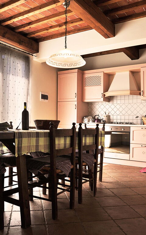 Casa Fabrizio: Kök, Lunchrum