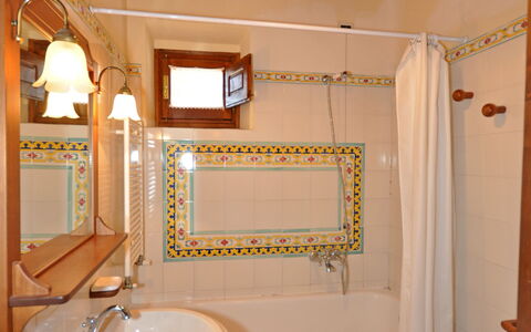 Semesterboende Civetta 4: Badrum