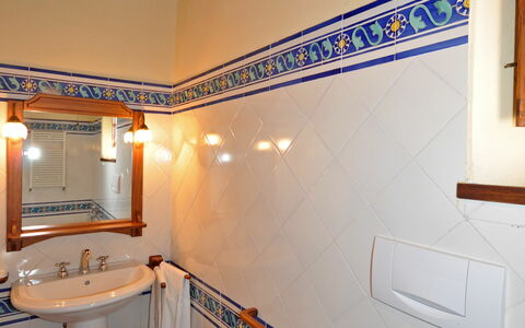 Semesterboende Civetta 6: Badrum