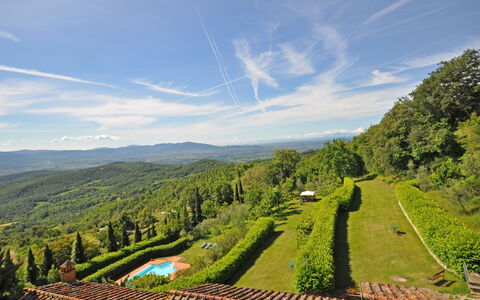 Semesterboende Civetta 8: slå samman, Utomhus