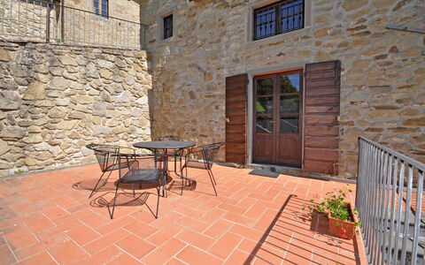 Semesterboende Civetta 3: Balkong / terrass / uteplats