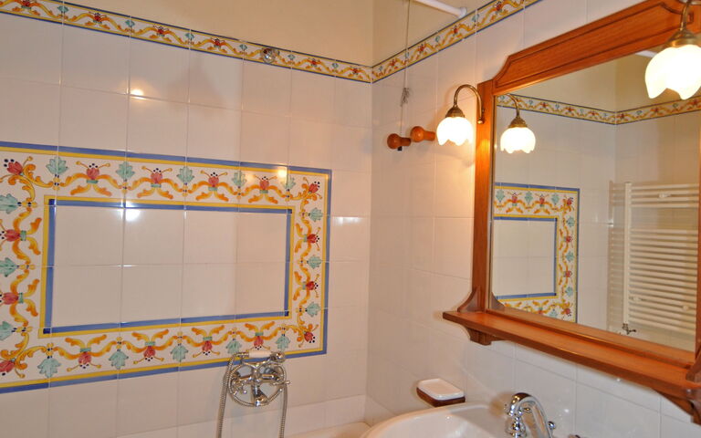 Semesterboende Civetta 5: Badrum