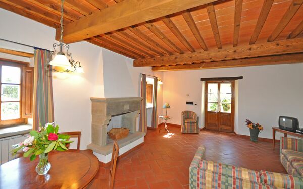 Semesterboende Civetta 1: Vardagsrum