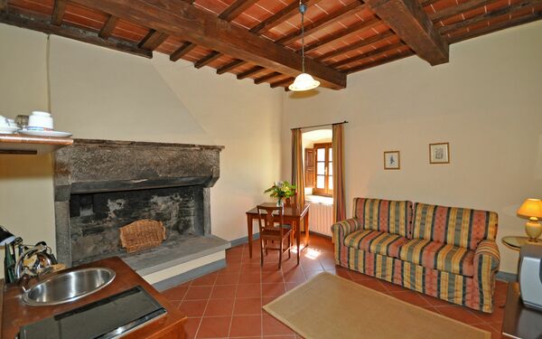 Semesterboende Civetta 5: Kök, Lunchrum, Vardagsrum