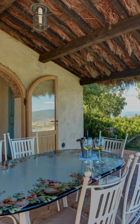 Villa Agazzi: Balkong / terrass / uteplats