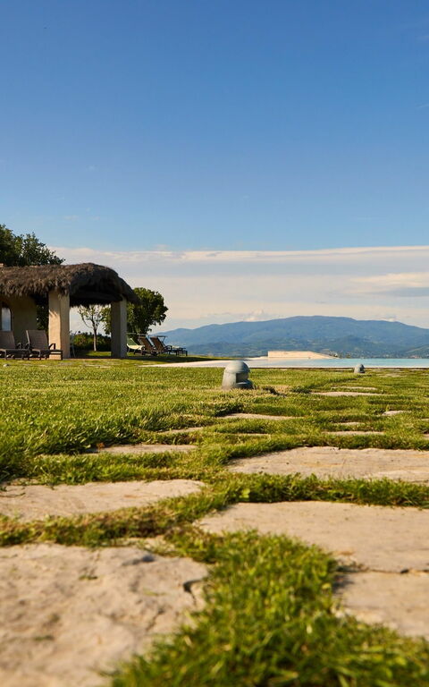 Villa Agazzi: Trädgård, Visningar
