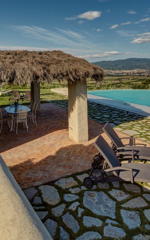 Villa Agazzi: slå samman, Trädgård