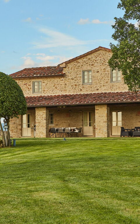 Villa Agazzi: Balkong / terrass / uteplats, Trädgård