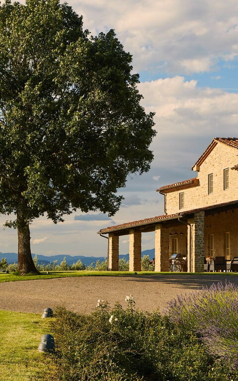 Villa Agazzi: Exteriör, Trädgård, Utomhus