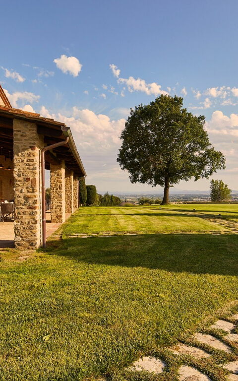 Villa Agazzi: Exteriör, Trädgård, Utomhus