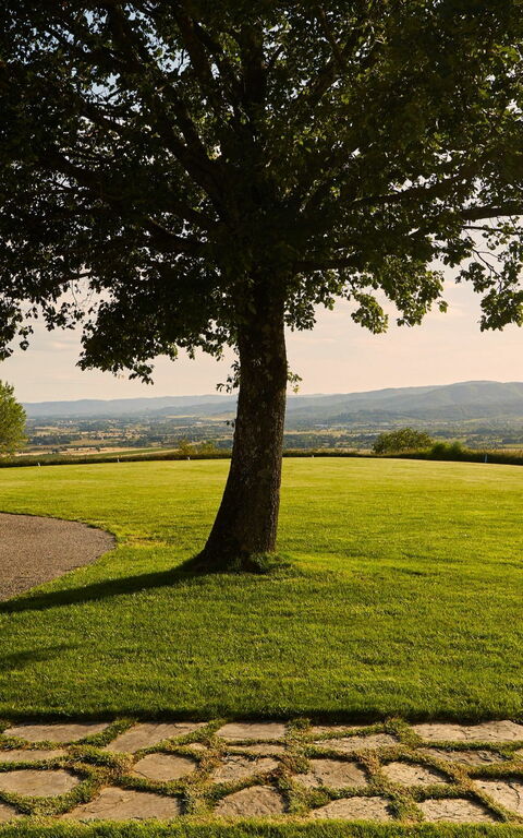 Villa Agazzi: Trädgård, Visningar